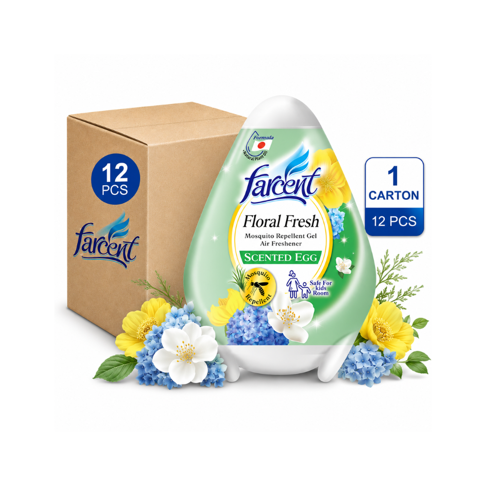 Farcent Scented Egg (MR) Floral Fresh (170g x 12 units)