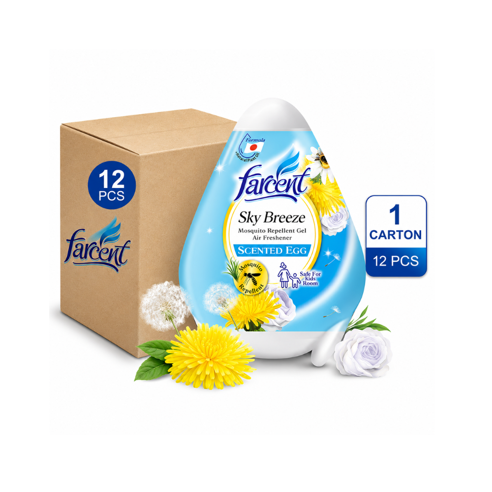 Farcent Scented Egg (MR) Sky Breeze (170g x 12 units)
