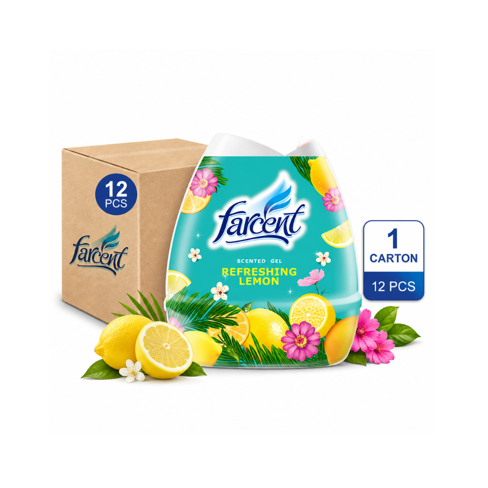 Farcent Scented Gel Lemon (200g x 12units)