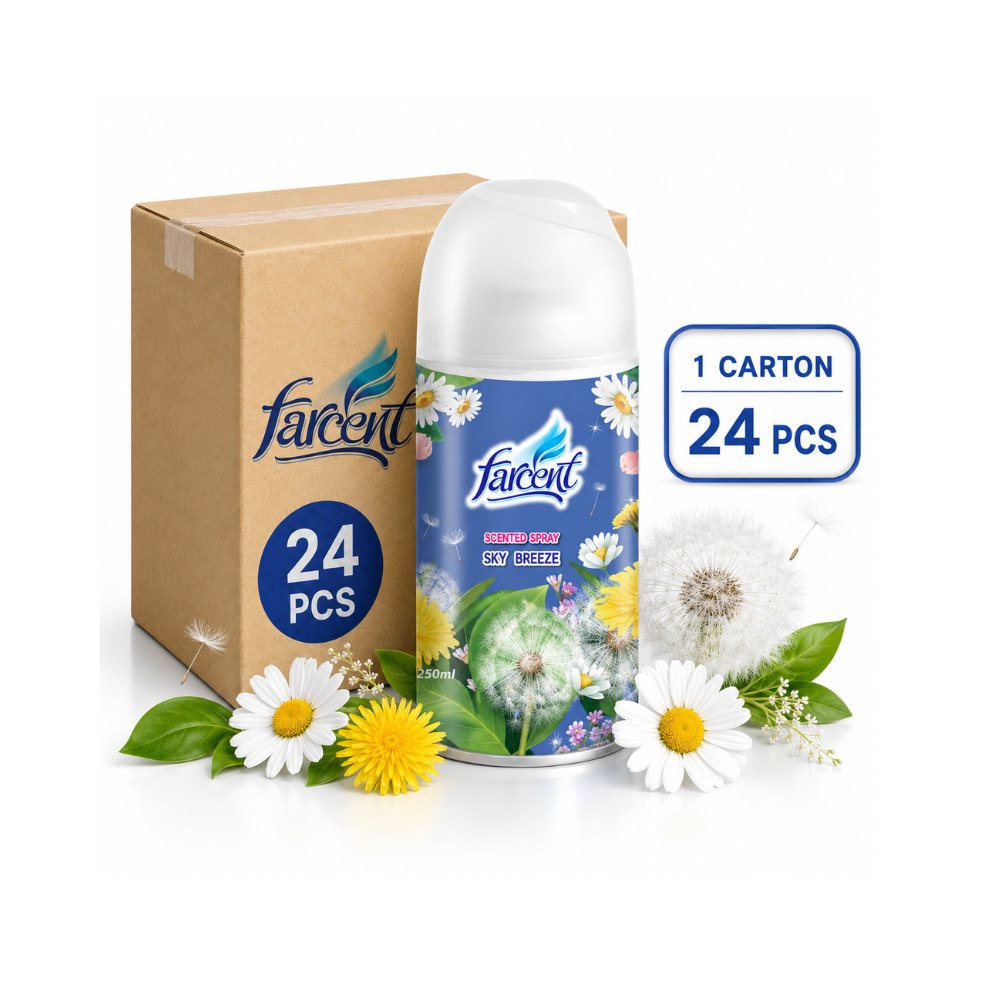 Farcent Scented Spray Sky Breeze (250ml x 24 units)