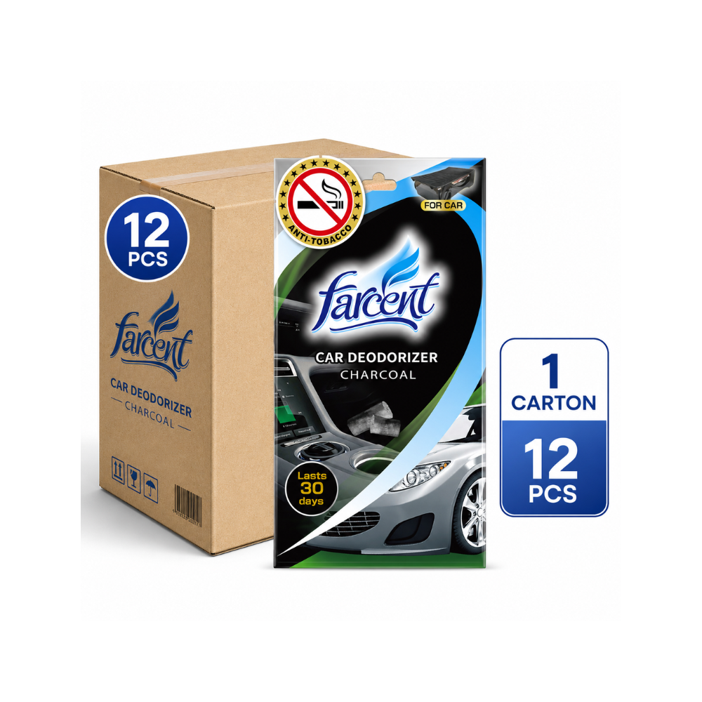 Farcent Charcoal Deodorizer Anti Tobacco (200g x 12units)